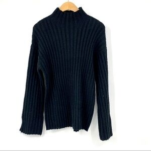 Generation K rib knit mock neck sweater NWT! XS